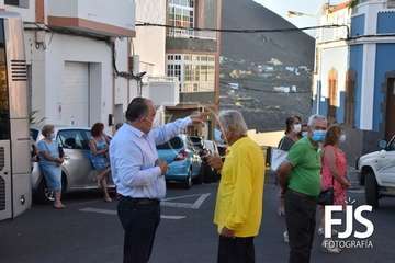 Lomo Magullo inició este sábado los cultos en honor de la Virgen de Las Nieves (Foto Francisco Javier Santana/TA)